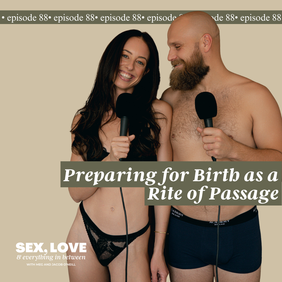 Meg and Jacob O'Neill dive into the ultimate rite of passage: preparing for the birth of their first child.